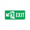 Exit Sol Aşağı Uyarı Levhası 17,5x25 KOD:958