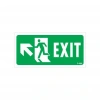 Exit Sol Yukarıı Uyarı Levhası 17,5x25 KOD:960