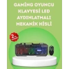 Gaming Klavye ve Mouse Seti PG8018 – Dayanıklı Tuşlar, Hızlı Komut