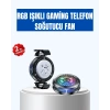 Gaming Telefon Soğutucu RGB Fan Sessiz Çalışma Tüm Modeller Uyumlu