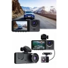 Gece Görüşlü Dvr 3 Lensli Araç İçi Sürüş Kamerası Video Kaydedici