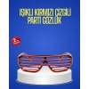 Gece Organizasyonları İçin Renkli LED Gözlük