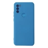 General Mobile Gm 21 Plus Kılıf Nano İçi Kadife Silikon - Mavi