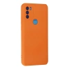 General Mobile Gm 21 Plus Kılıf Nano İçi Kadife Silikon - Turuncu