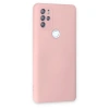 General Mobile Gm 21 Pro Kılıf Nano İçi Kadife Silikon - Pudra