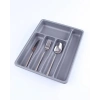 GRİ - 5 BÖLMELİ ÇEKMECE İÇİ KAŞIKLIK 36x29x5cm (5324)