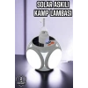 Güneş Enerjili Solar Aydınlatma Kamp Çadır Lambası Şarjlı Ampül Led Şarjlı El Feneri Işıldak