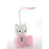 Hello Kitty Masa Lambası Saat Ve Kalemlik