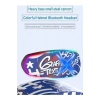 Helmet Graffiti Motor Kask Kulaklık Rgb Modlu Su Geçirmez 6.0 Bluetooth Intercom Yenı Model