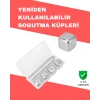 Hızlı Soğutma Özellikli Paslanmaz Metal Buz Küpü Takımı