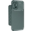 Honor 200 Kılıf Auto Focus Karbon Kapak - Koyu Yeşil