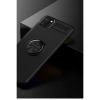 Huawei Y5p Kılıf Range Yüzüklü Silikon - Siyah