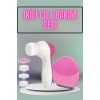 İkili Cilt Bakım Seti 5 Başlıklı Yüz Temizleme Ve Masaj Aleti Canlandırıcı Ve Onarıcı