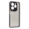 İnfinix Hot 40 Pro Kılıf Montreal Silikon Kapak - Siyah