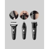 İnsua Erkek Bakım Seti – 3 Başlıklı Şarjlı Tıraş Makinesi, 60 Dakika Kablosuz Kullanım