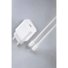 İOS Uyumlu Type-C Girişli Hızlı Şarj 15/15 Pro Max Adaptör ve Kablosu