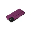 İphone 14 Plus Kılıf Mega Standlı Silikon - Mor