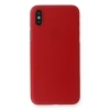 İphone Xs Max Kılıf Pp Ultra İnce Kapak - Kırmızı