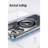 Joko Apple İphone 14 Pro Kılıf Crystal Magsafe Kapak - Siyah