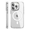 Joko Apple İphone 15 Pro Max Kılıf Crystal Magsafe Kapak - Şeffaf