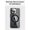 Joko Apple İphone 15 Pro Max Kılıf Crystal Magsafe Kapak - Şeffaf