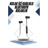 Kablolu Kulakiçi Bluetooth Kulaklık Mıknatıslı Anc Özellikli Yüksek Ses Kaliteli