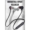 Kablolu Mıknatıslı Sport Kulaklık Bluetooth Bağlantılı
