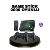 Kablosuz 4k Retro Atari Game Stick – 2 Kollu, 20000 Hazır Oyun