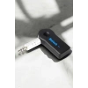 Kablosuz Bluetooth Aux Araç Kiti Siyah Hafıza Kartlı
