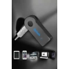 Kablosuz Bluetooth Aux Araç Kiti Siyah Hafıza Kartlı