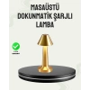 Kablosuz LED Masa Lambası 1800mAh 3 Renk Aydınlatma Dokunmatik