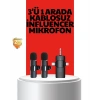 Kablosuz Mikrofon - Telefon ve Bilgisayar Uyumlu