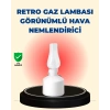 Kablosuz Retro Buhar Makinesi Gaz Lambası Tasarım Ledli Difüzör