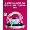 Kablosuz Şarjlı LED Masa Lambası Çalar Saat ve Beyaz Gürültü Özellikli