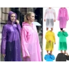 Kadın Erkek Yağmurluk Kapüşonlu Çıtçıtlı Eva Raincoat (5324)