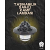 Kamp ve Bahçe İçin Retro LED Fener – Sıcak Işık, Uzun Ömürlü Batarya