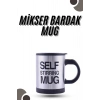 Karıştırıcı Özellikli Mikser Kupa Bardak Kompakt Taşınabilir Mug