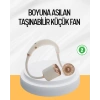 Katlanabilir Asılabilir Fan USB Şarjlı Hafif ve Sessiz Tasarım