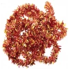 Kırmızı Altın Renk 4 cm Genişlik Garland Çift Renk Sim Süs 180 cm (5324)