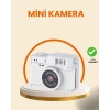 Kompakt Mini Kamera Retro Tasarım 128GB Hafıza 1080P Video