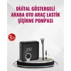 Kompakt Tasarımlı LED Işıklı Taşınabilir Hava Kompresörü
