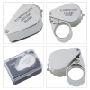 Kontrol, Için Özel Kutulu Metal Işıklı Lup 30x21