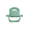 Koyu Yeşil Bebek Silikon Diş Kaşıyıcı