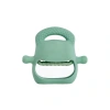 Koyu Yeşil Bebek Silikon Diş Kaşıyıcı