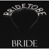 Kristal Taşlı Gümüş Renk Bride To Be Gelin Tacı (5324)