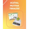 LCD Ekranlı Yüksek Hassasiyetli Dijital Mutfak Terazisi