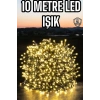 Led Işık 10 Metre Gün Işığı Parlak Ve Doğal Ağaç Süsleme