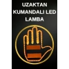 Led Işık El İşareti Araç Camı İçin Uzaktan Kumandalı