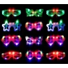 Led Işıklı Karışık 6 Model Yanar Söner Parti Gözlüğü 12 Adet (5324)