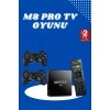 M8 PRO MINI 4 8 10 K HD HDR Android Tv 5G Retro 10000 Oyunlu